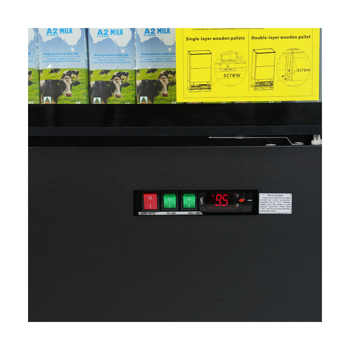 Thermaster Supermarket Panorama 2 Door Chiller Display 1250L - DC-125B