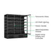 Thermaster Supermarket Panorama 3 Door Chiller Display 1875L - DC-187B
