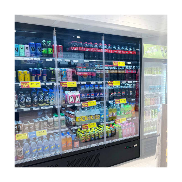 Thermaster Supermarket Panorama 4 Door Chiller Display 2500L - DC-250B