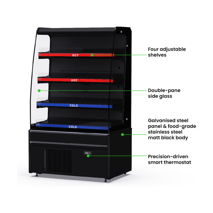 Thermaster Grab & Go Hot and Cold Cabinet – DC-900CH