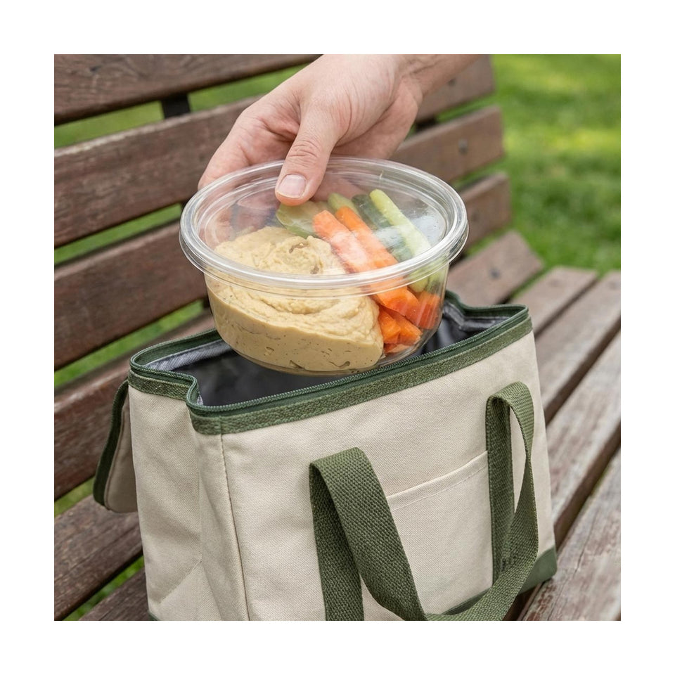PakMax 117mm 8oz PET Deli Container - DELI-117-8C
