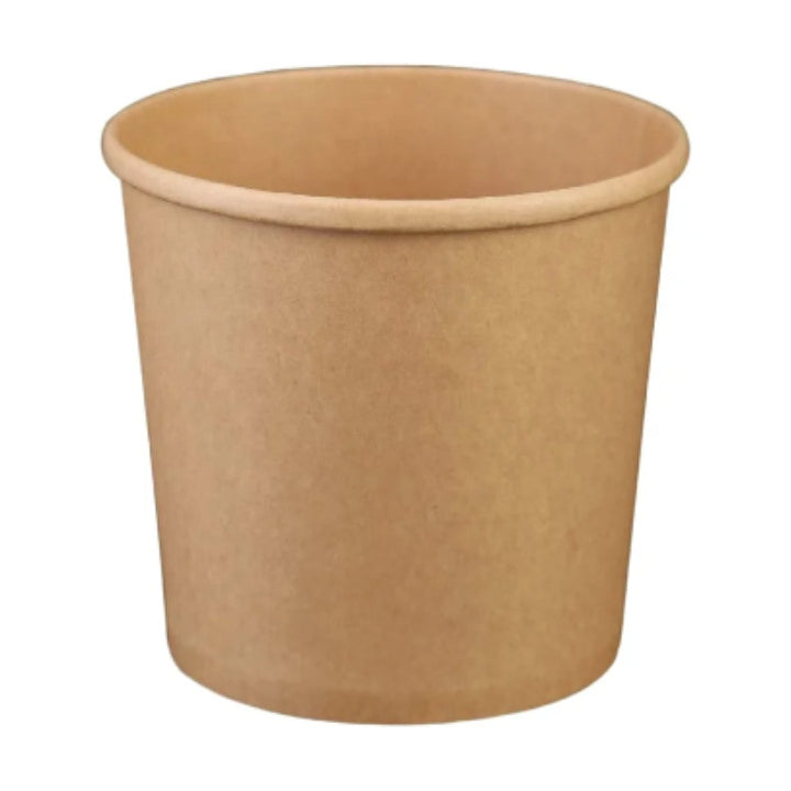 PakMax KRAFT 16oz Paper Deli Container - DELI-96-16K