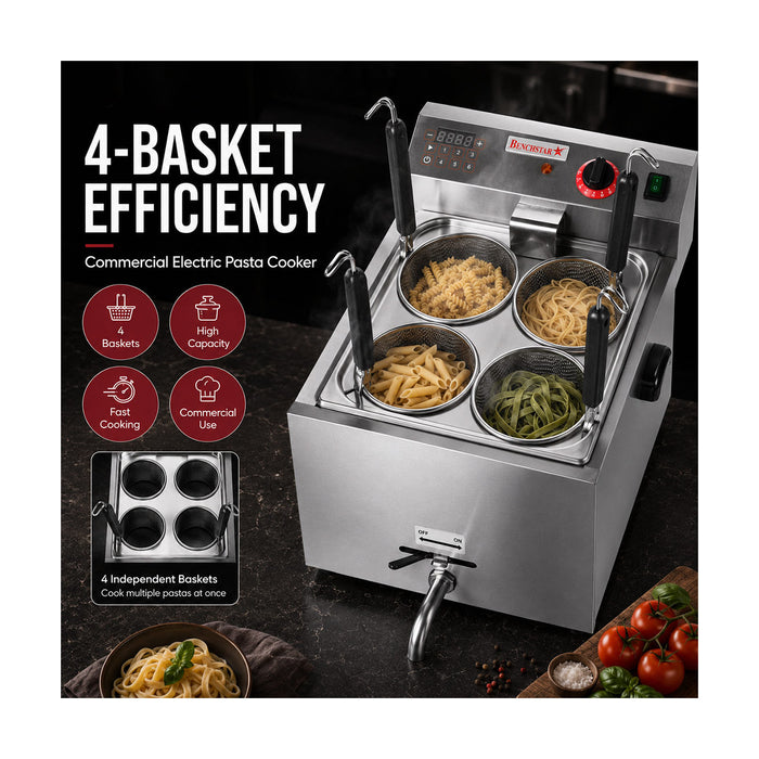 Benchstar Electric Pasta Cooker 10L - DF-BP