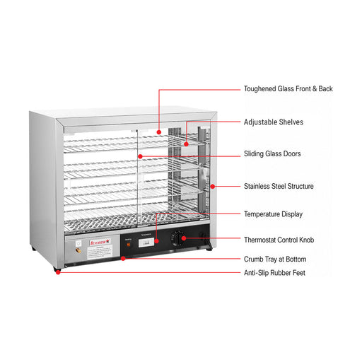 Benchstar Pie Warmer & Hot Food Display - DH-580E