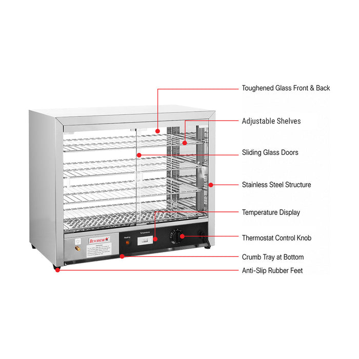 Benchstar Pie Warmer & Hot Food Display - DH-805E