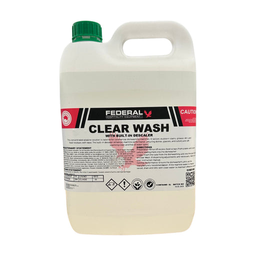 FED Clear Wash Dishwasher Chemical 5Lt - Dh-Ws5L
