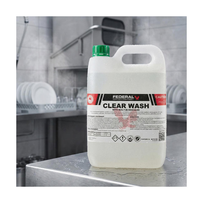 FED Clear Wash Dishwasher Chemical 5Lt - Dh-Ws5L