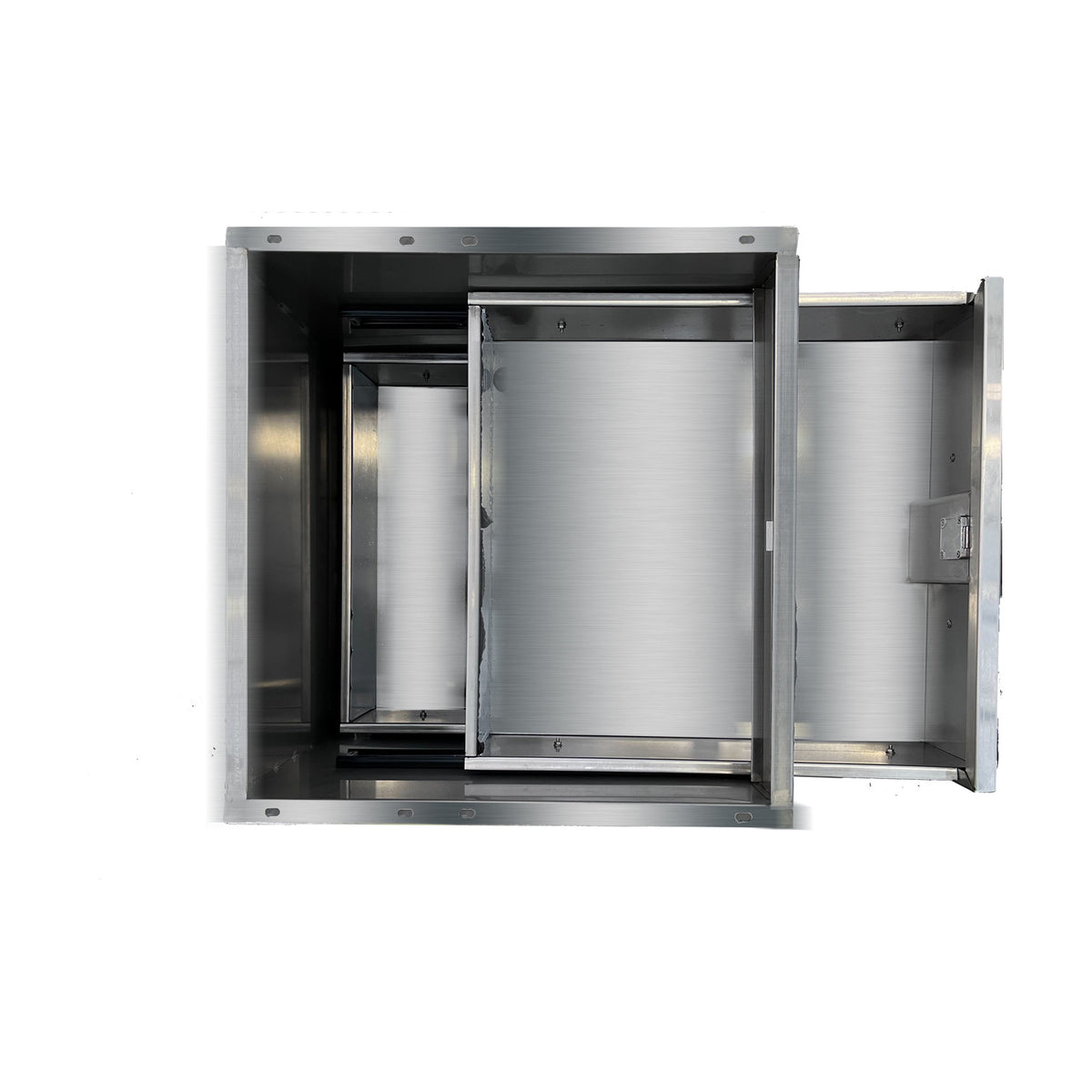 Modular Systems Stainless Steel Double Drawer 480x503x410 - DR-02/A