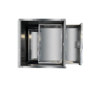 Modular Systems Stainless Steel Double Drawer 480x503x410 - DR-02/A
