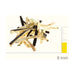 Dito Sama SS Shredding Disc with S-Blades 8x8 mm (can also be used for chips) - DS650079