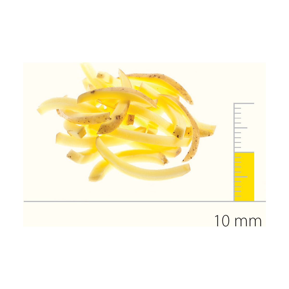 Dito Sama SS Shredding Disc with S-Blades 10x10 mm (can also be used for chips) - DS650080