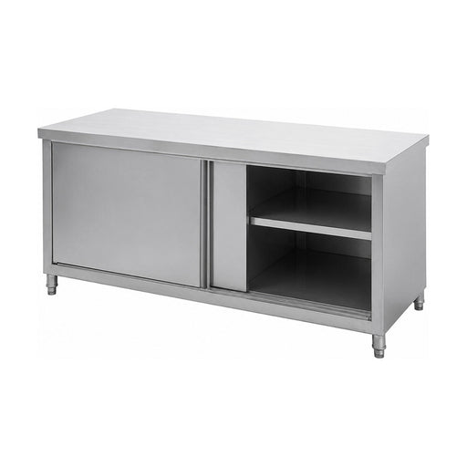 Modular Systems Stainless Steel Kitchen Tidy Workbench Cabinet 1800mm - DTHT6-1800-H