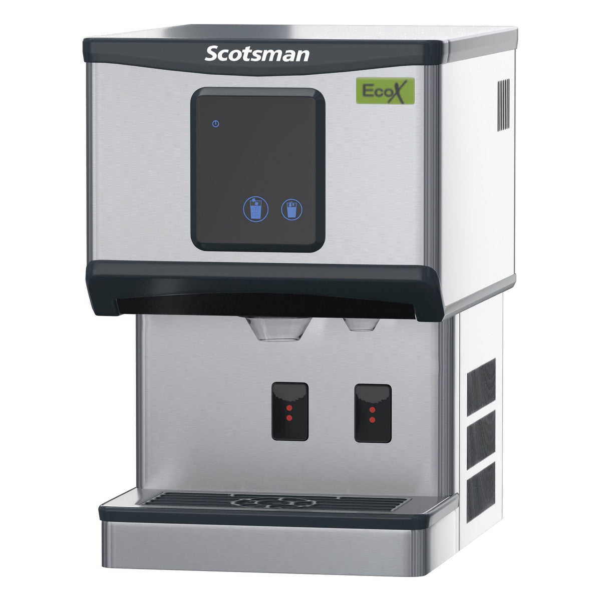 Scotsman 61kg Ice Maker - Cubelet Ice & Water Dispenser - DXN 107 AS