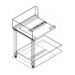 Fagor Stainless Steel Corner Bench w/ Introduction of Baskets by the Left Side E-90I