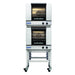 Turbofan Half Size Tray Manual Electric Convection Ovens Double Stacked - E23M3/2