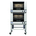 Turbofan Full Size Tray Manual Electric Convection Ovens Double Stacked - E27M3/2