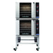 Turbofan Full Size Tray Digital Electric Convection Ovens Double Stacked - E31D4/2