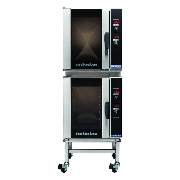 Turbofan Full Size Tray Digital Electric Convection Oven Double Stacked - E33D5/2