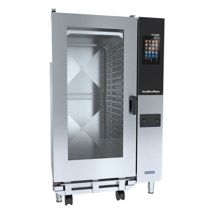 Turbofan Full Size 40 Tray Touch / Electric Combi Oven - EC40T40