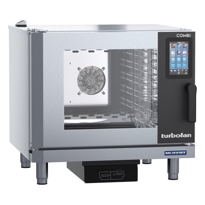 Turbofan Full Size 5 Tray Touch / Electric Combi Oven - EC40T5