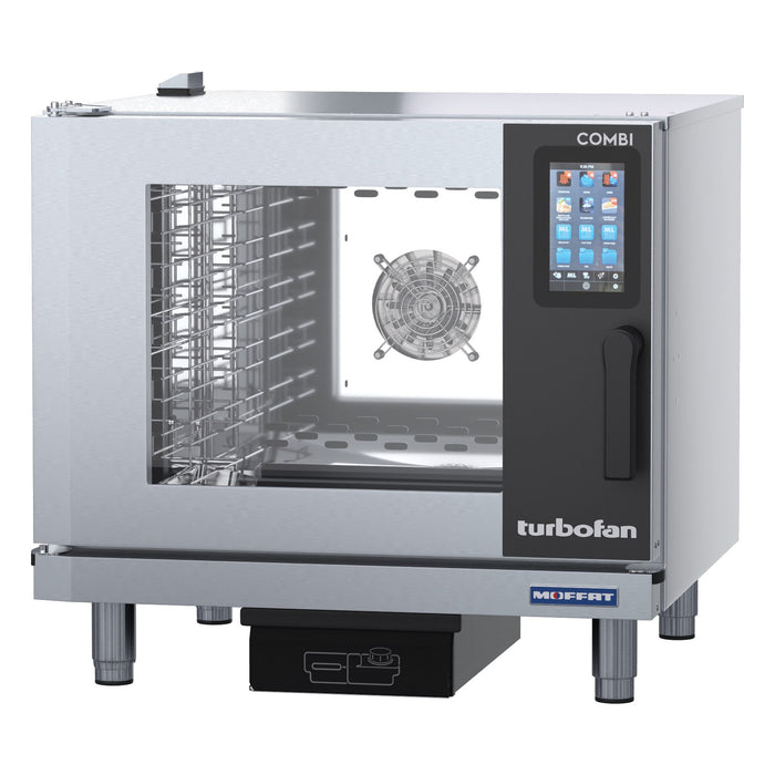 Turbofan Full Size 5 Tray Touch / Electric Combi Oven - EC40T5