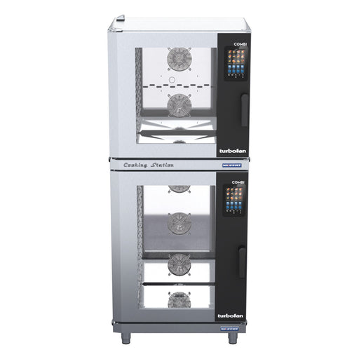 Turbofan Combi Full Size 7 Tray on 10 Tray Touch / Electric Combi Oven - EC40T710