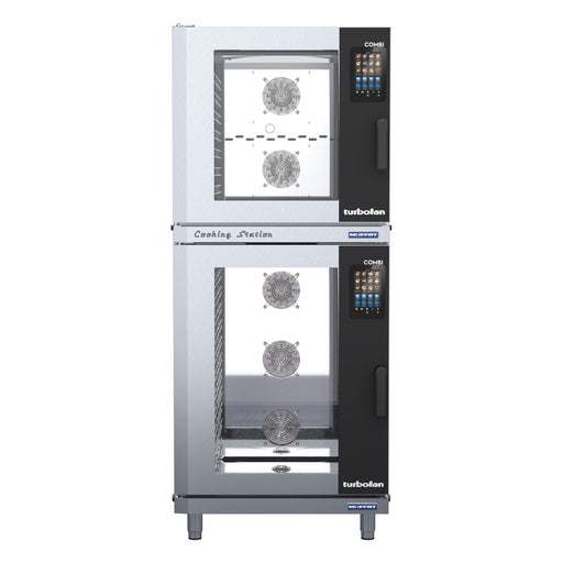 Turbofan Combi Full Size 7 Tray on 10 Tray Touch / Electric Combi Oven - EC40T710