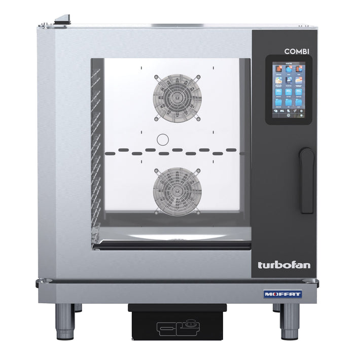 Turbofan Full Size 7 Tray Touch / Electric Combi Oven - EC40T7