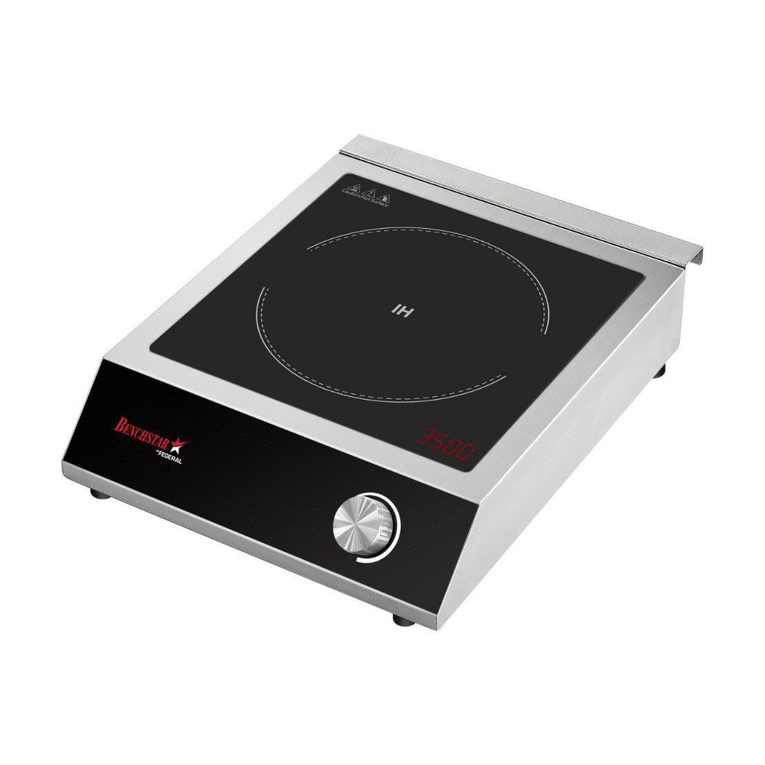 Benchstar Commercial Heat-resistant Ceramic Glass Hob Induction Plate – EIC350M-1