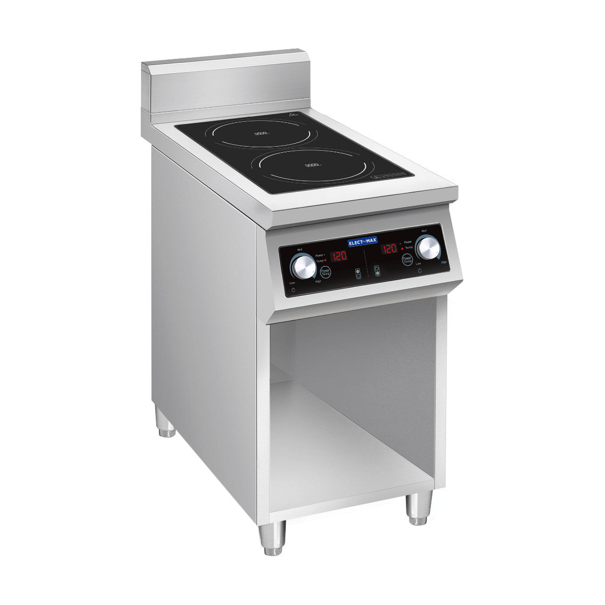 Electmax 700 Series Induction 2-Burner Cooker with Splashback - EIC7-400P