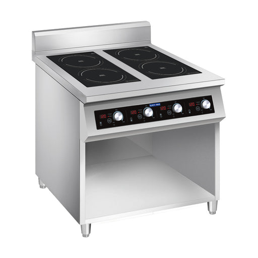 Electmax 700 Series Induction 4-Burner Cooker with Splashback - EIC7-800P