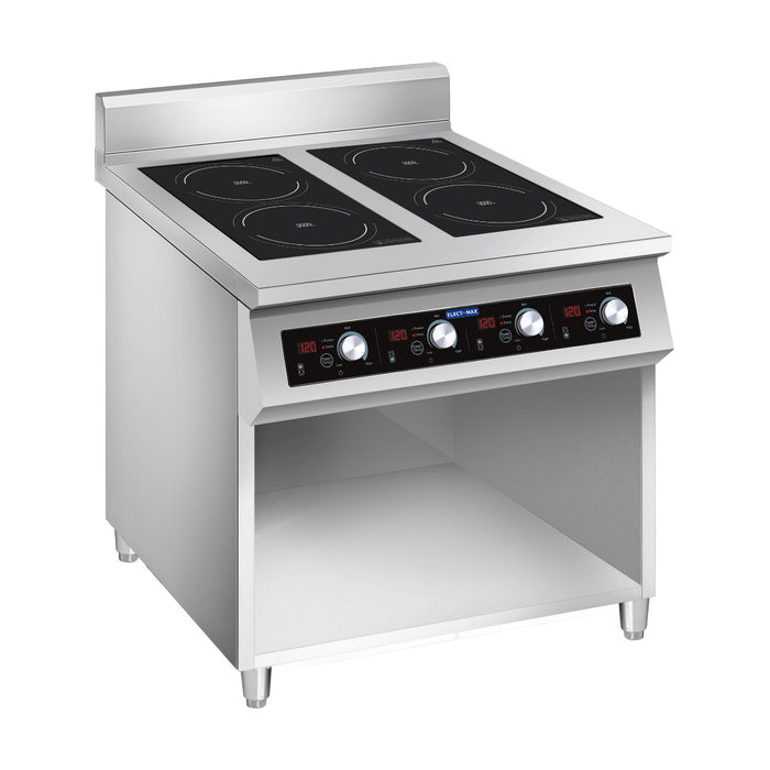 Electmax 700 Series Induction 4-Burner Cooker with Splashback - EIC7-800P