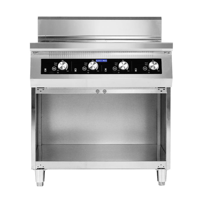 Electmax 700 Series Induction 4-Burner Cooker with Splashback - EIC7-800P
