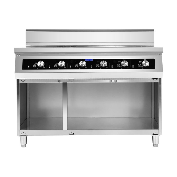 ElectMax 900 Series Induction 6 Burner Cooker with Splashback EIC9-1200P