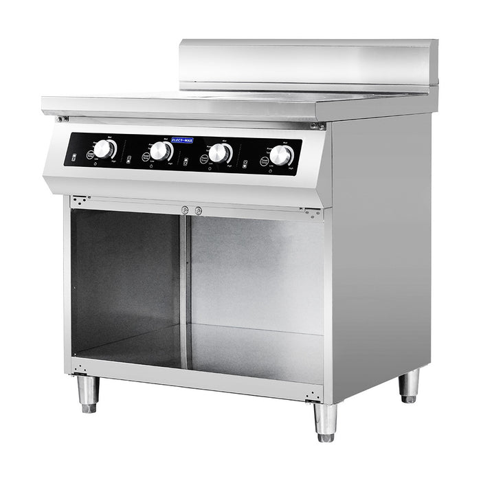 ElectMax 900 Series Induction 4 Burner Cooker with Splashback EIC9-800P