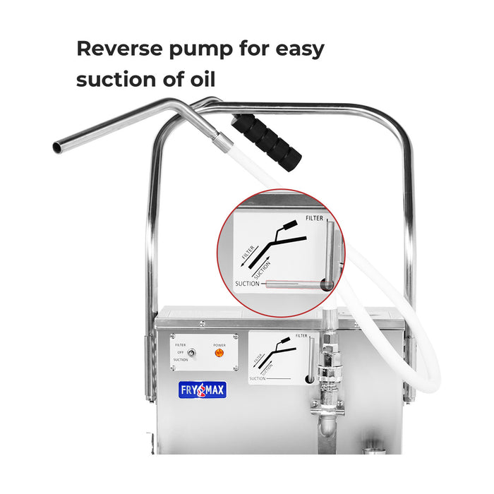 Frymax Electric Oil Filter Machine 42L - EOF-42
