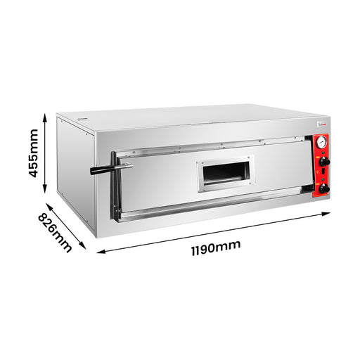 Baker Max Black Panther Pizza Deck Oven - EP-1-1-SDE
