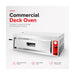 Baker Max Black Panther Pizza Deck Oven - EP-1-1-SDE