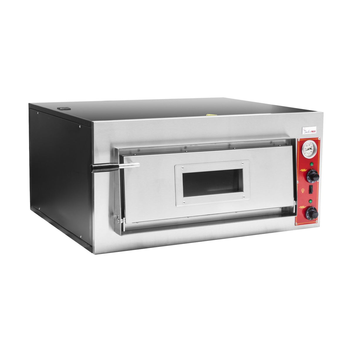 Baker Max Black Panther Pizza Deck Oven - EP-2-1E