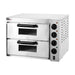 Baker Max Compact Countertop Double Deck Electric Pizza Oven - EP-2T/15