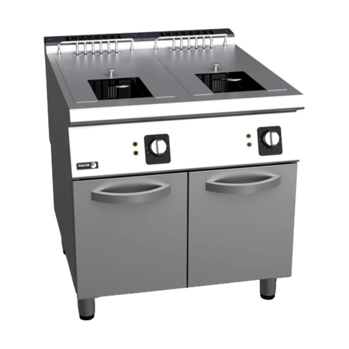 Fagor Kore 900 Electric Fryer with 2x21L Tank and 4 Baskets - F-E9221