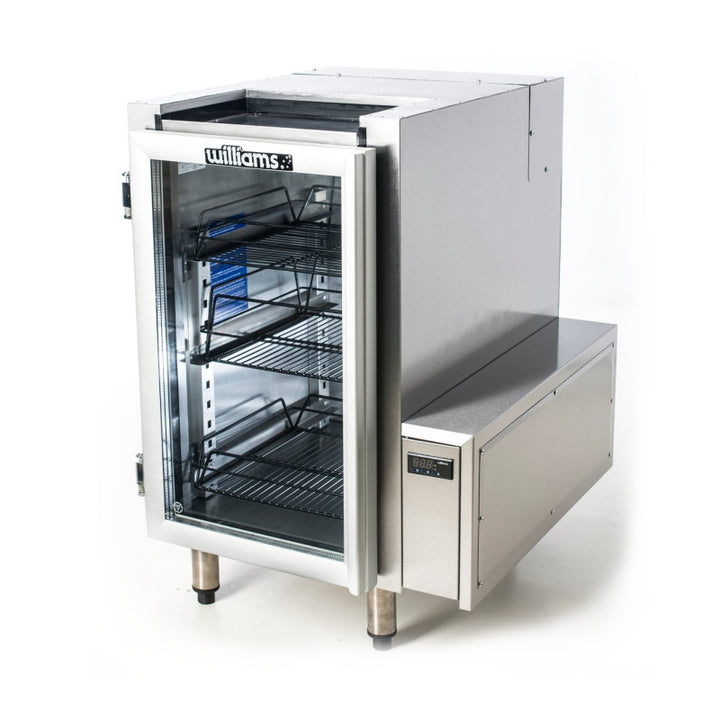 Williams Glass Chiller - One Door Remote Glass Chiller Slimline with two shelves and right hand services - FGC1-R