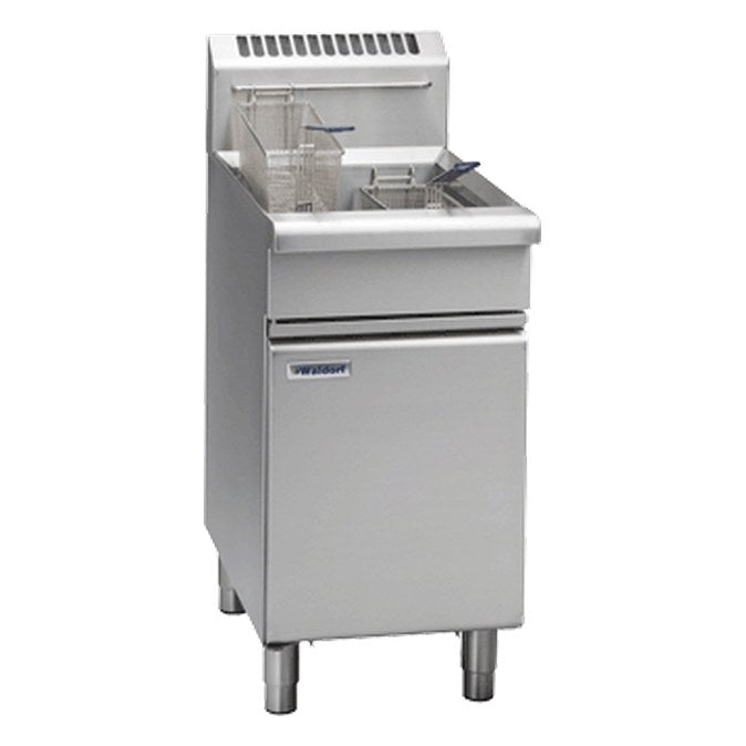 Waldorf 800 Series 450mm Single Pan Gas Fryer - FN8120G