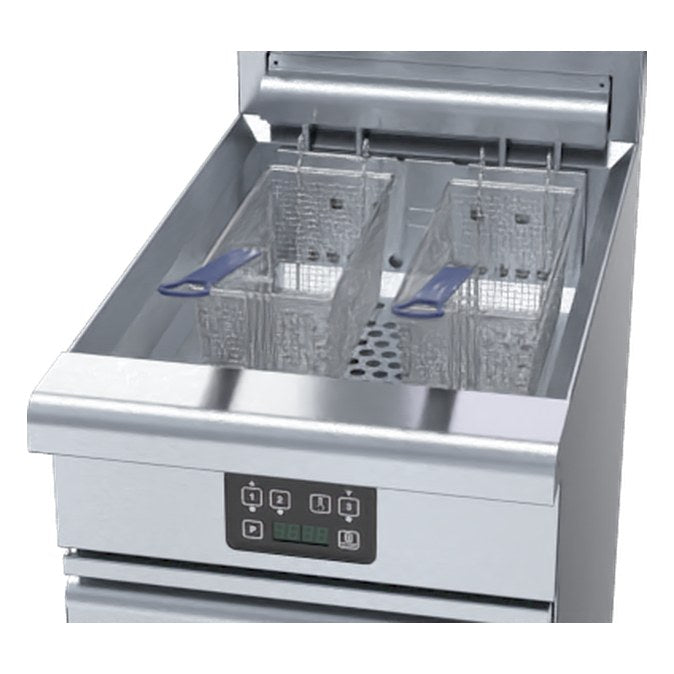 Waldorf 800 Series 450mm Single Pan Electric Fryer - FN8127EE