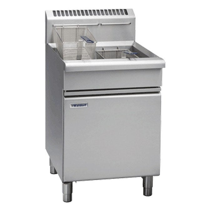 Waldorf 800 Series 600mm Single Pan Gas Fryer Low Back Version - FNL8130G