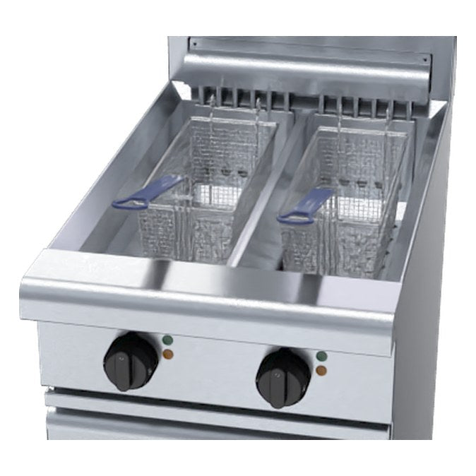 Waldorf 800 Series 450mm Twin Pan Electric Fryer - FN8224E