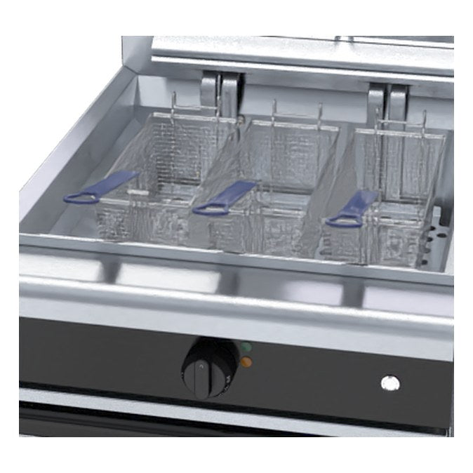 Waldorf Bold 600mm Single Pan Electric Fryer - FNB8135E
