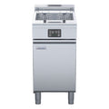 Waldorf 800 Series 450mm Single Pan Electric Fryer Low Back Version - Electronic Controls - FNL8127EE