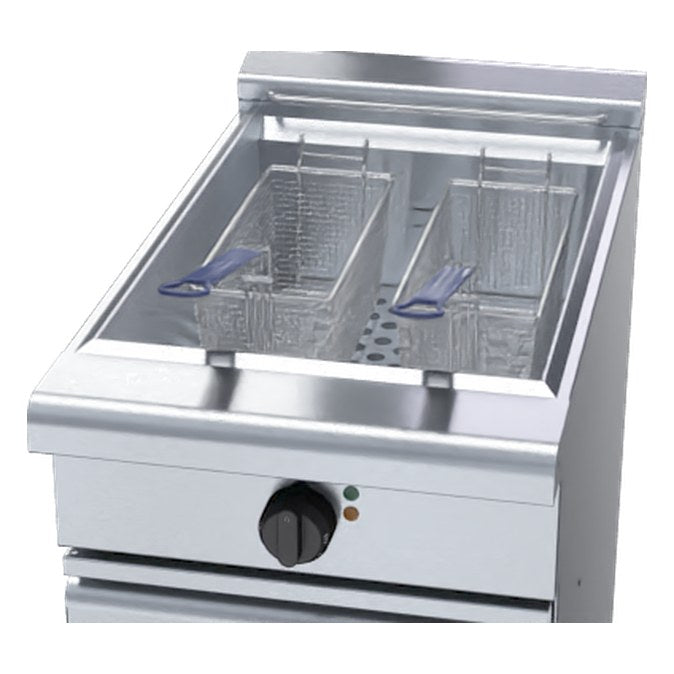 Waldorf 800 Series 450mm Single Pan Electric Fryer Low Back Version - FNL8127E