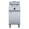 Waldorf 800 Series 450mm Single Pan Electric Fryer Low Back Version - Mechanical Controls - FNL8127E